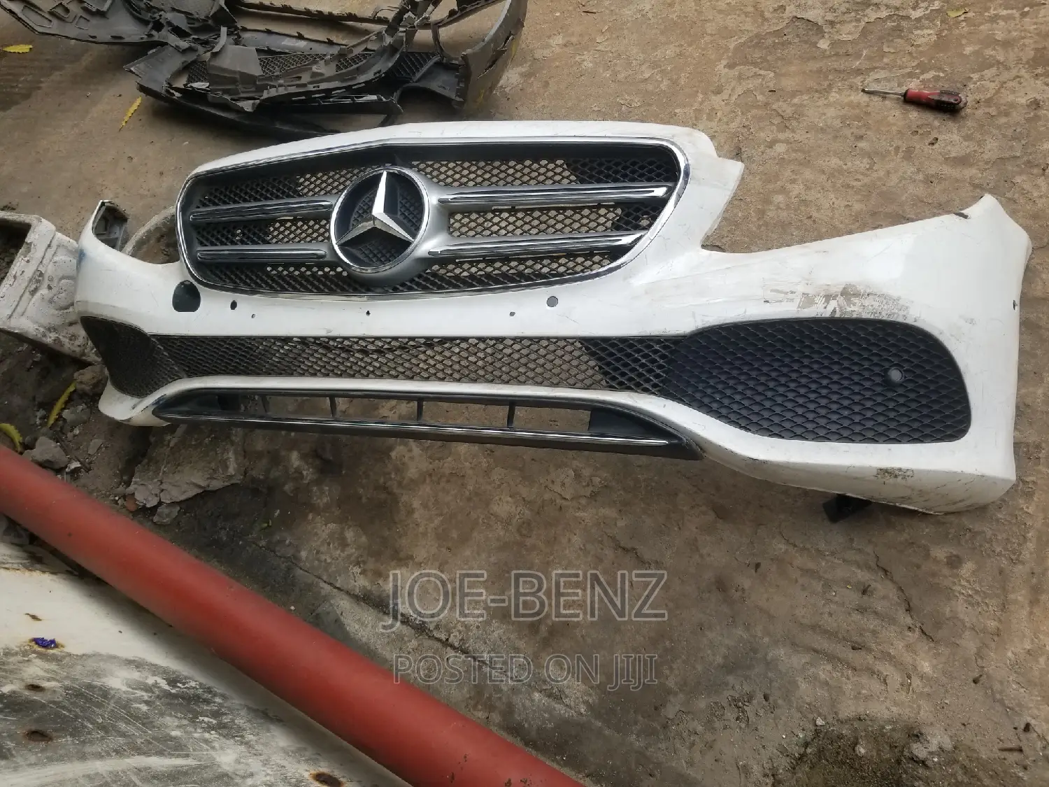 E350 2017 Complete Front Bumper With Grill