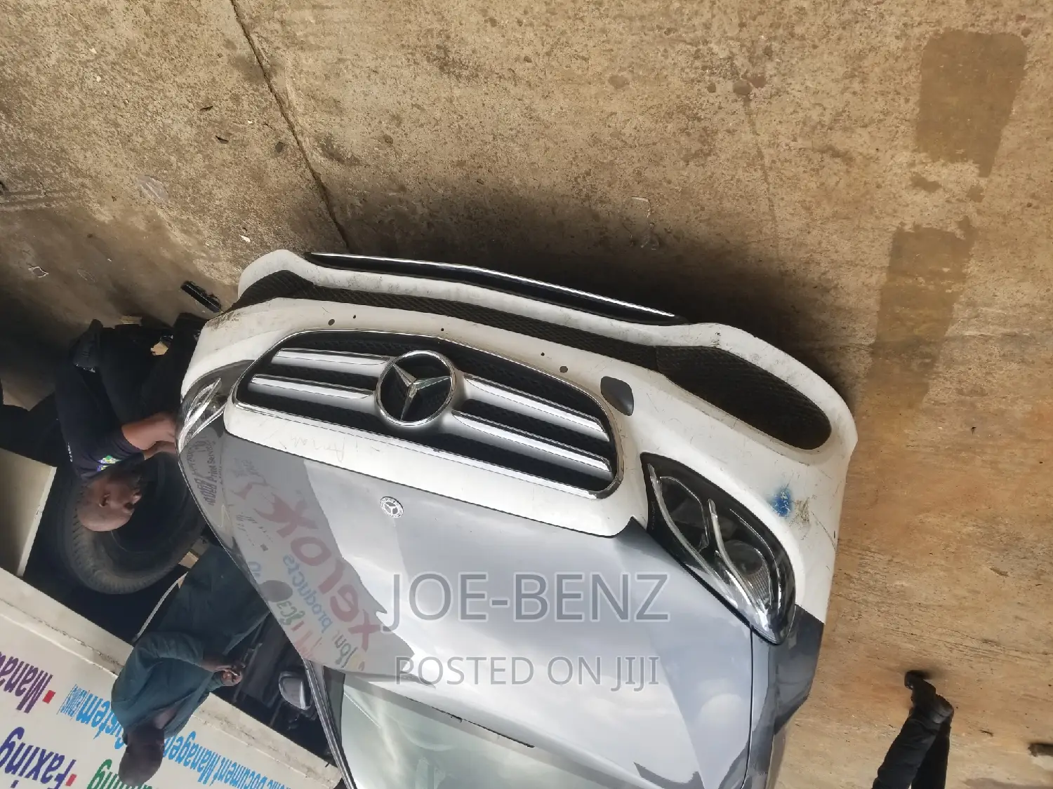 E350 2017 Complete Front Bumper With Grill