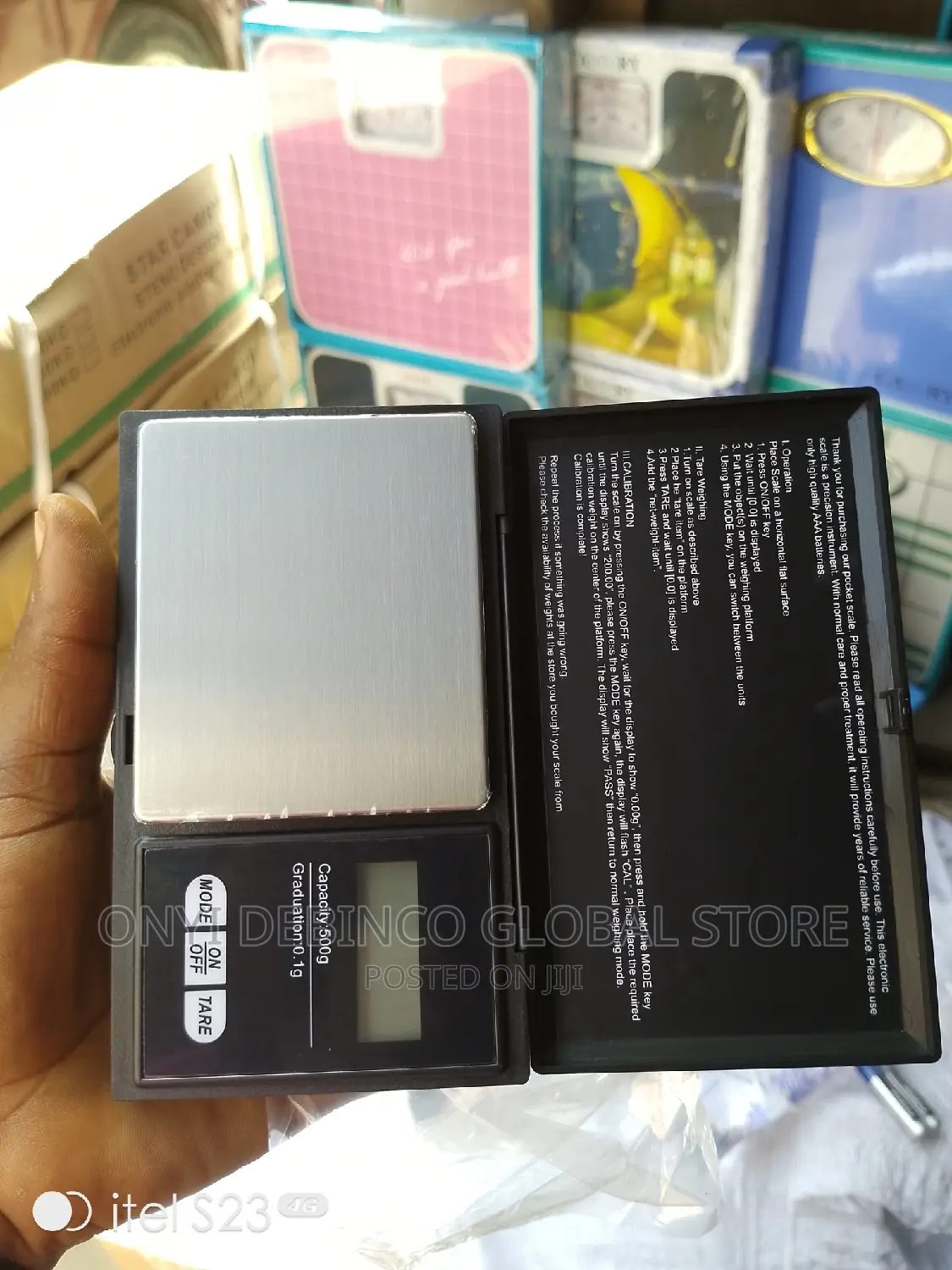 Professional Digital Jewelry, Silver Gold Scale 500g