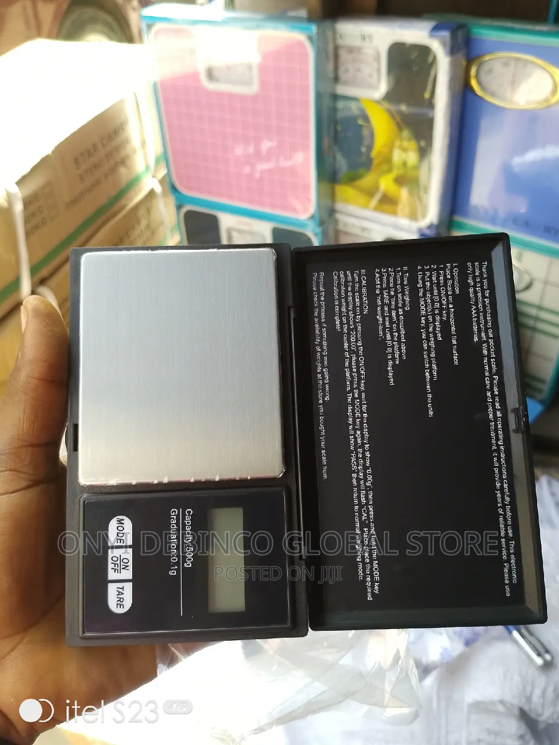 Professional Digital Jewelry, Silver Gold Scale 500g