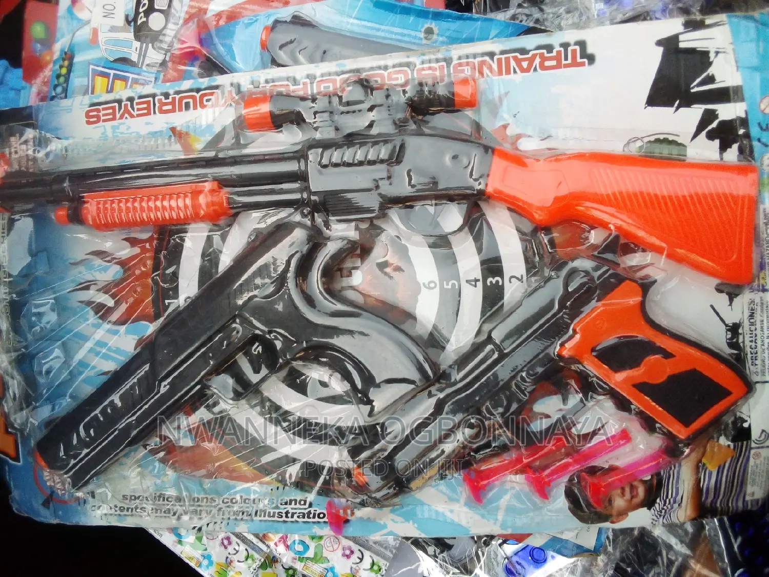 Toy Gun for Prank Videos (Pack)