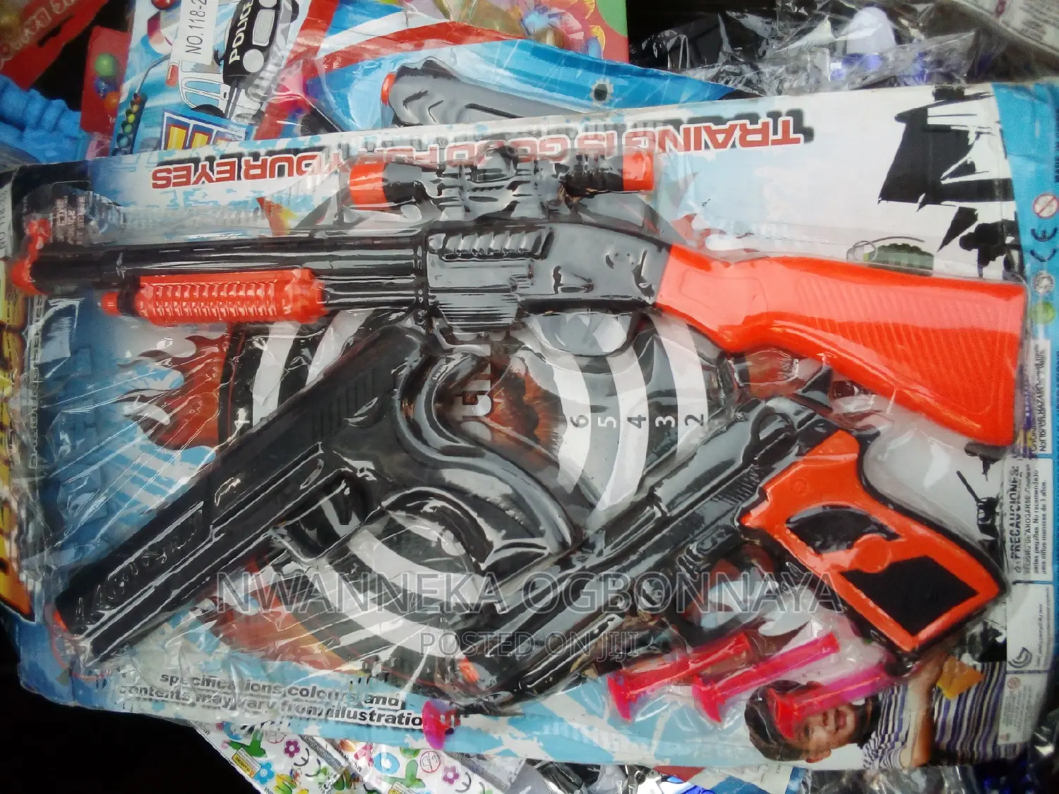 Toy Gun for Prank Videos (Pack)
