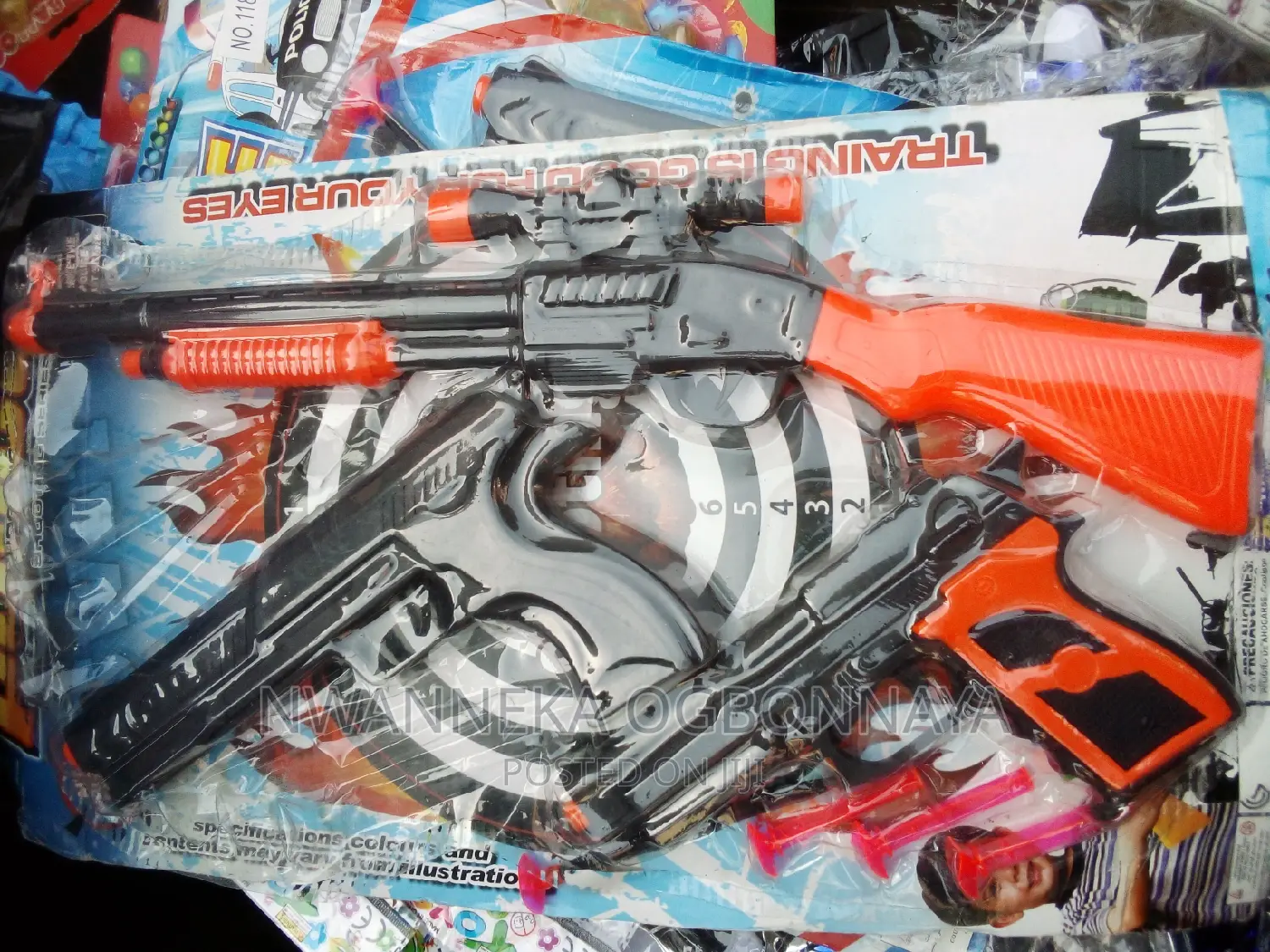 Toy Gun for Prank Videos (Pack)