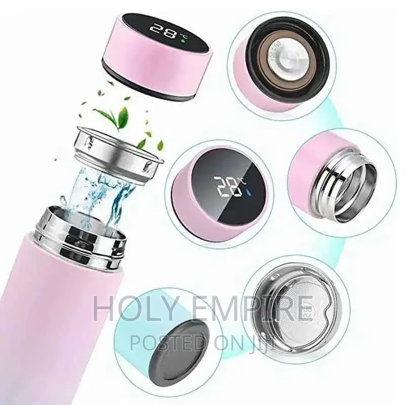 500ML Smart Thermos Stainless Steel Insulation Temperature