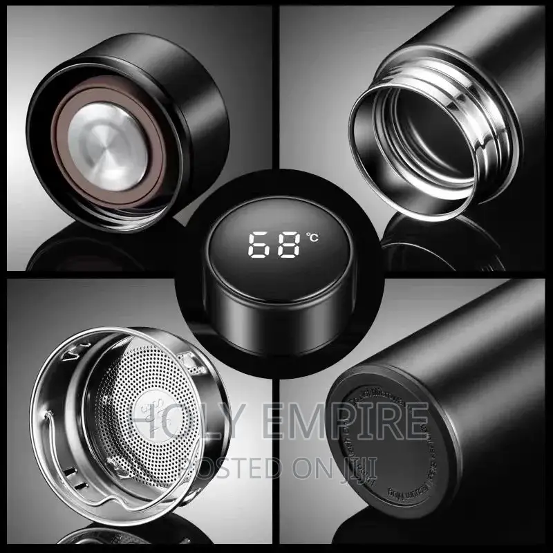 500ML Smart Thermos Stainless Steel Insulation Temperature