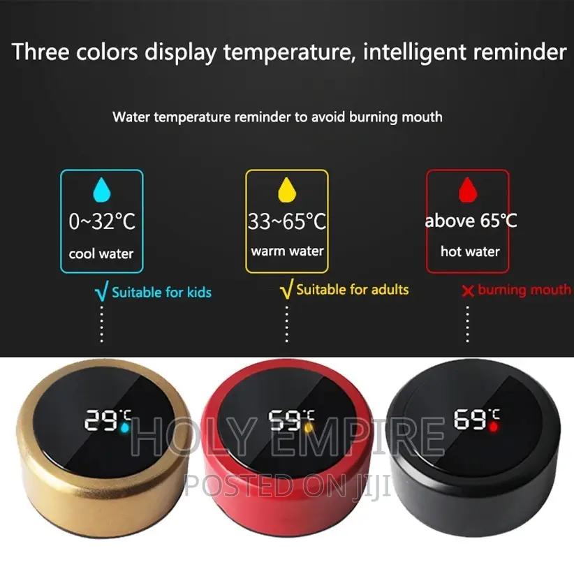500ML Smart Thermos Stainless Steel Insulation Temperature