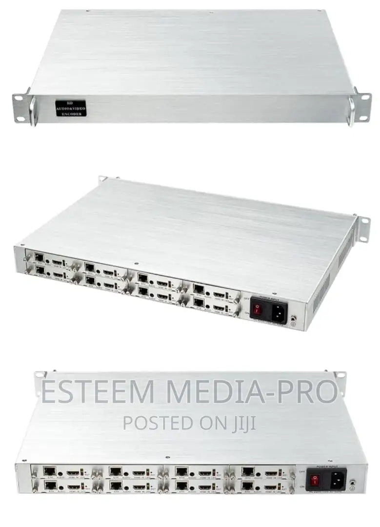 H5118 H.265 1U 8channel HDMI FHD Encoder