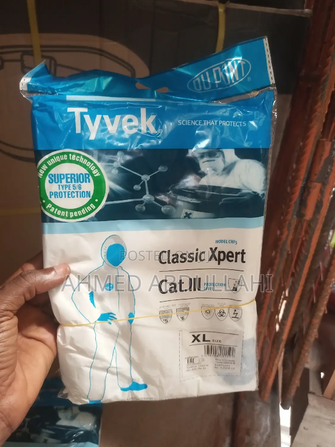 Tyvek Disposable Coveralls
