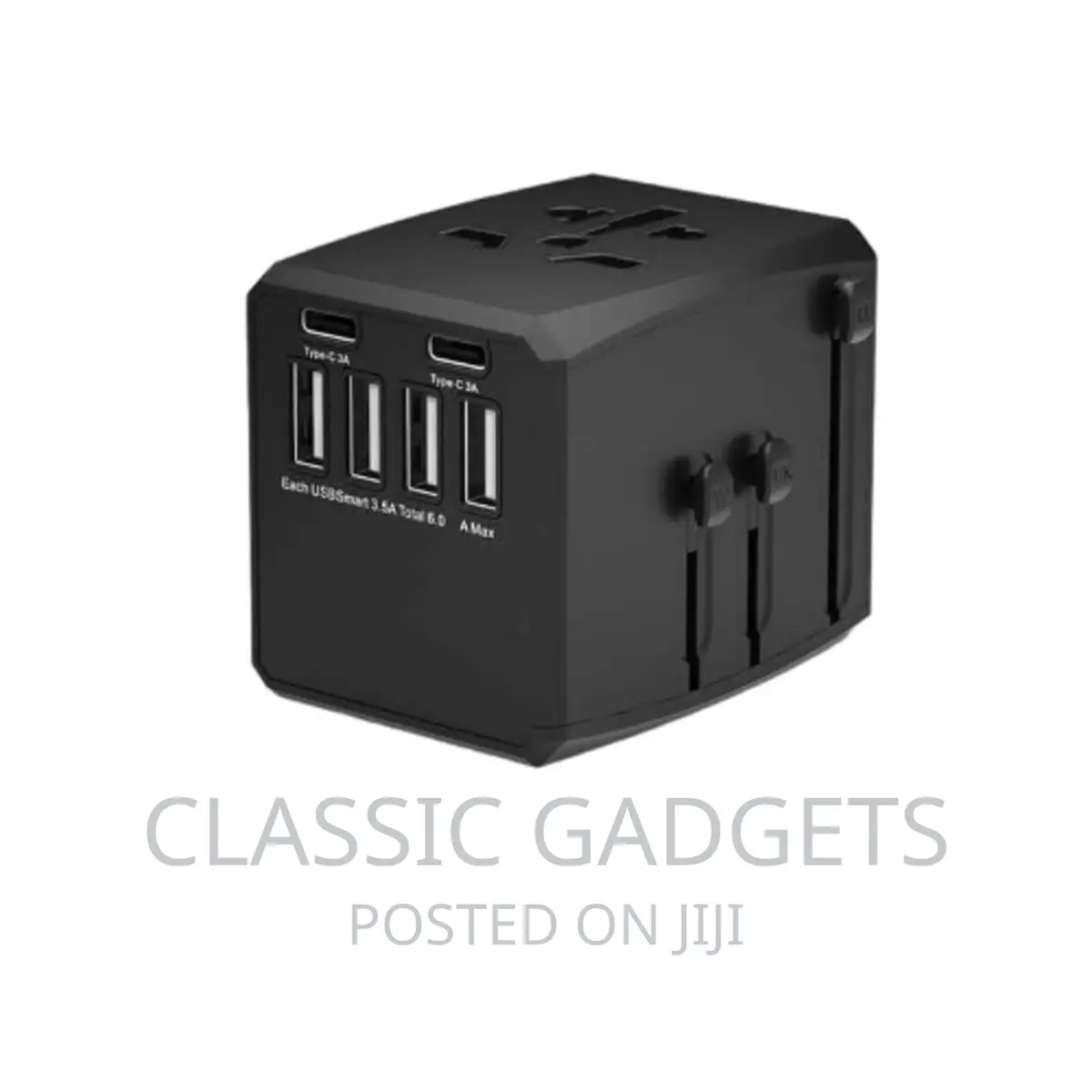 All in One Worldwide Universal Travel Adapter With USB Ports