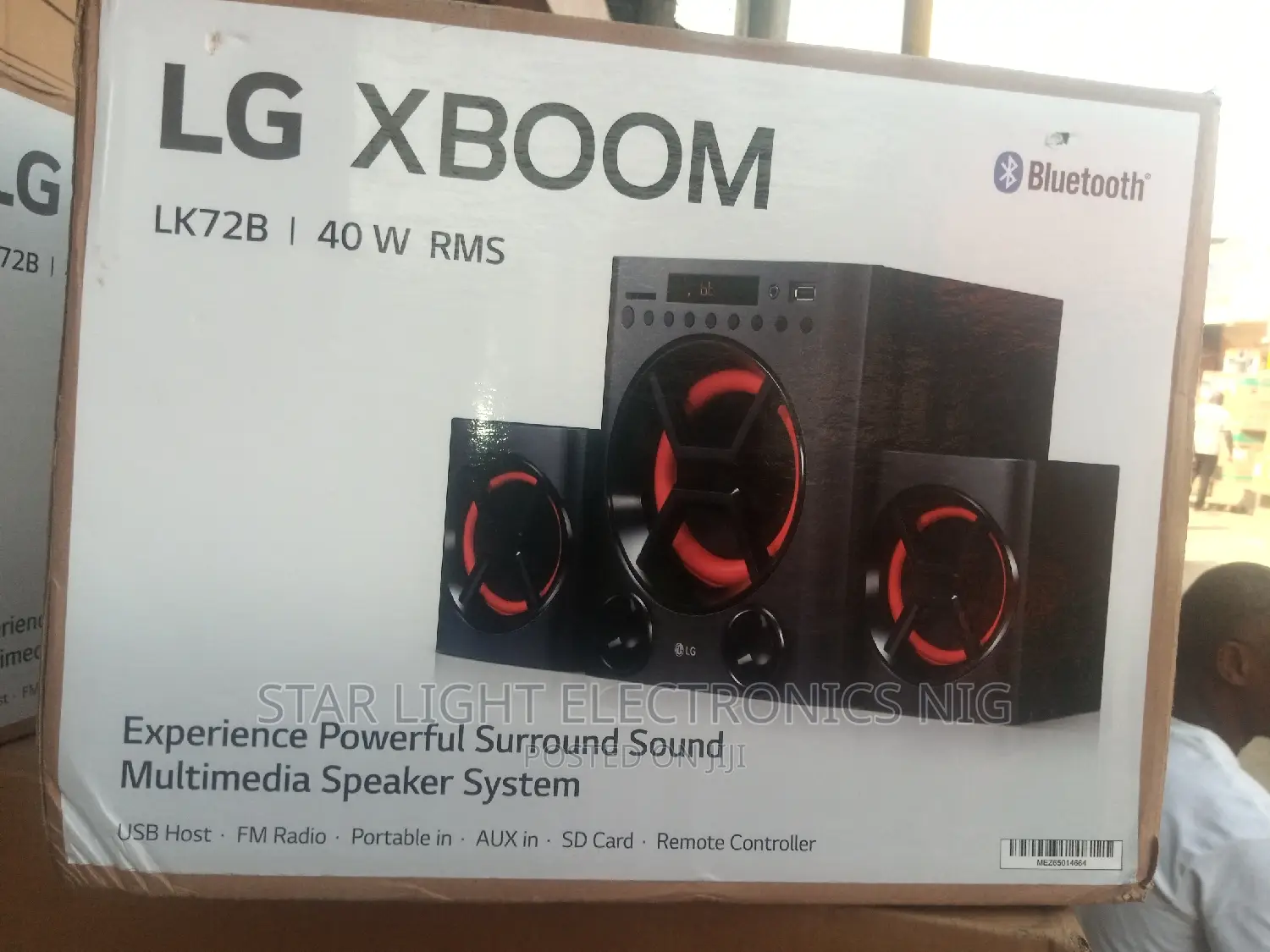LG Xboom Music Player