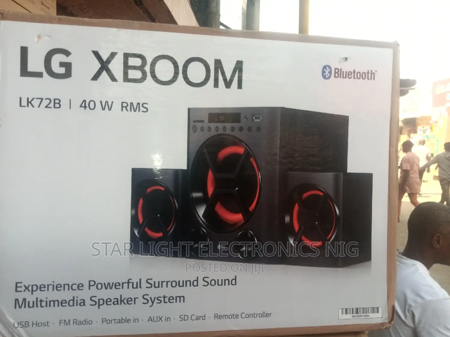 LG Xboom Music Player