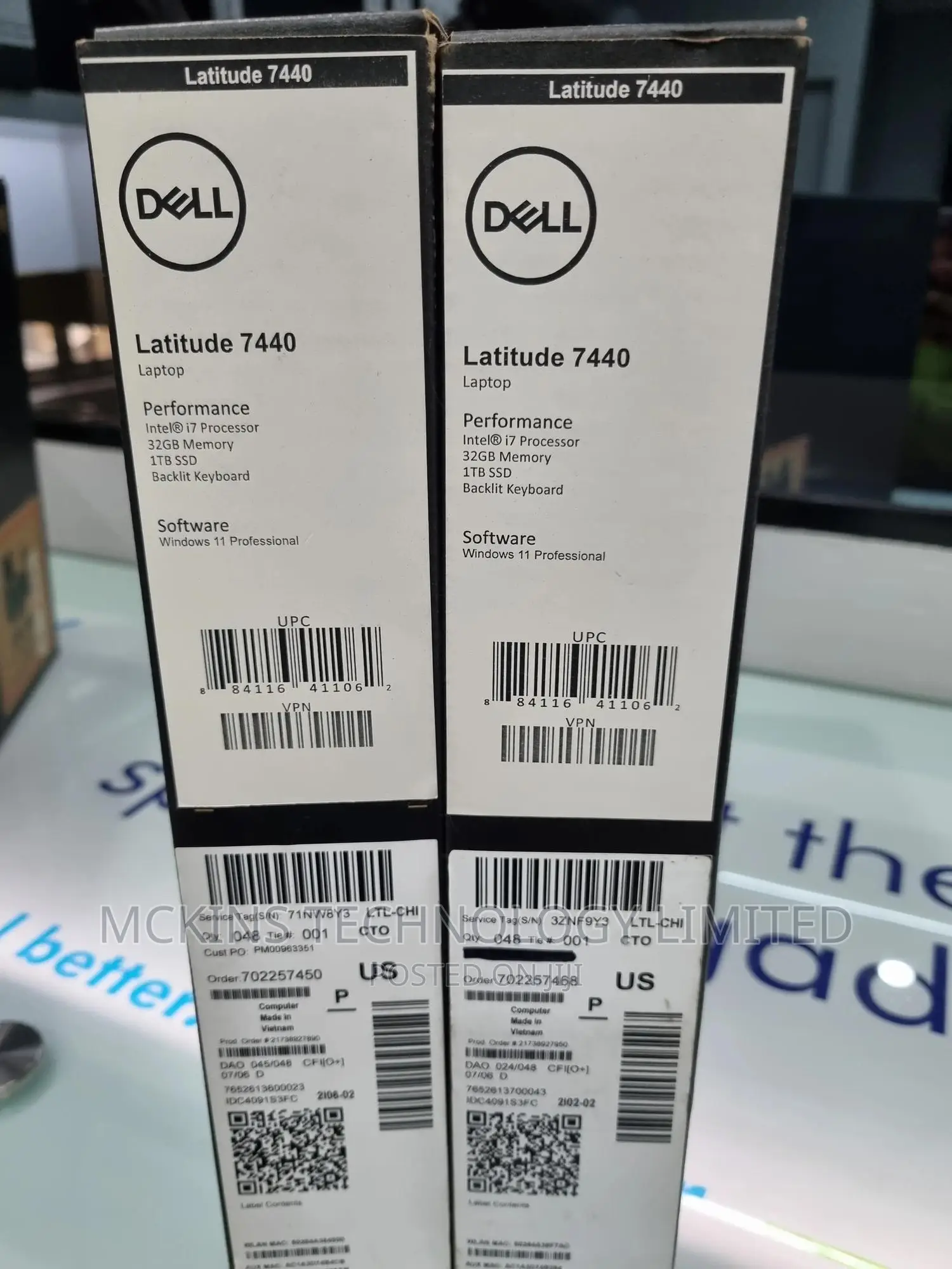 New Laptop Dell Latitude 7440 32GB Intel Core I7 SSD 1T