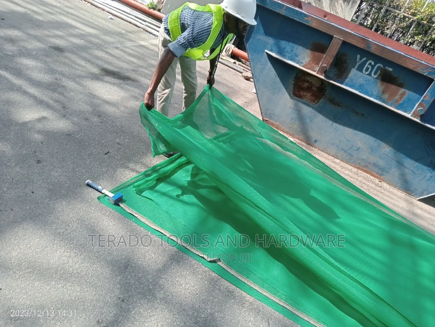 Green Safety Construction Net 2m by 50m