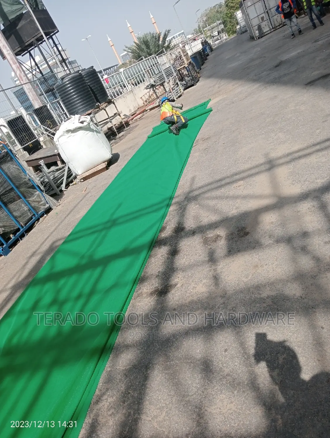 Green Safety Construction Net 2m by 50m