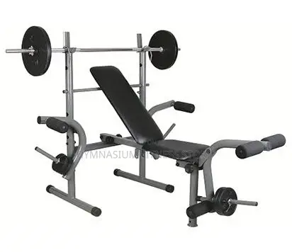 Bench Press With 50kg Baebell Weight 998
