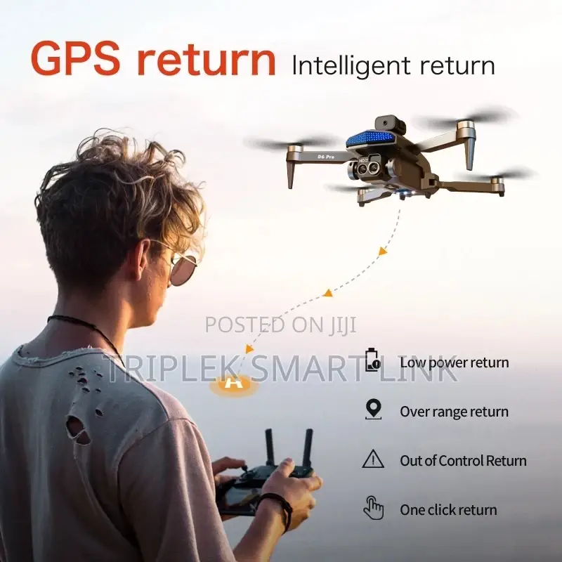 Xiaomi D6 Obstacle Avoidance Dual Camera Drone