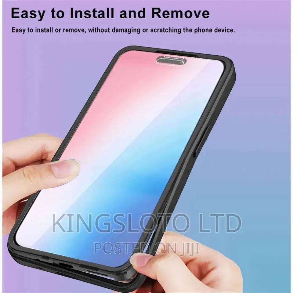 360 Front and Back Case for iPhone 12, 13,14,15 Pro Max