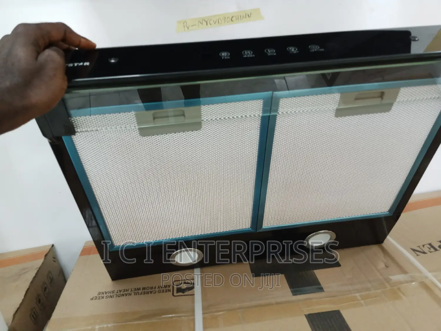 Polystar 90cm Digital Slim Heat Extractor With Voice Command