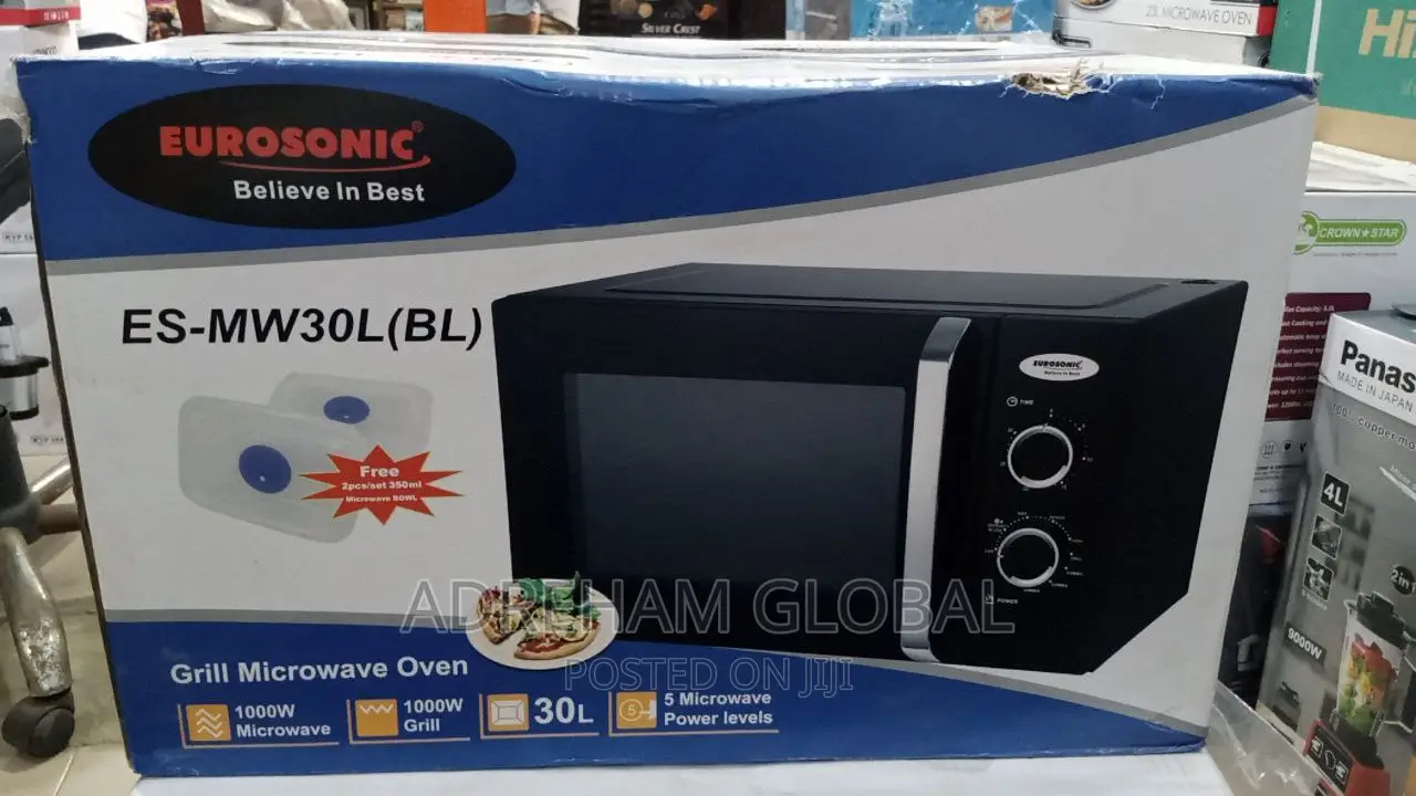 Eurosonic Microwave Oven With Grill ES-MW 20L