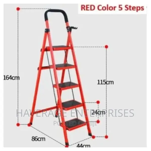 Portable 5 Step Ladder