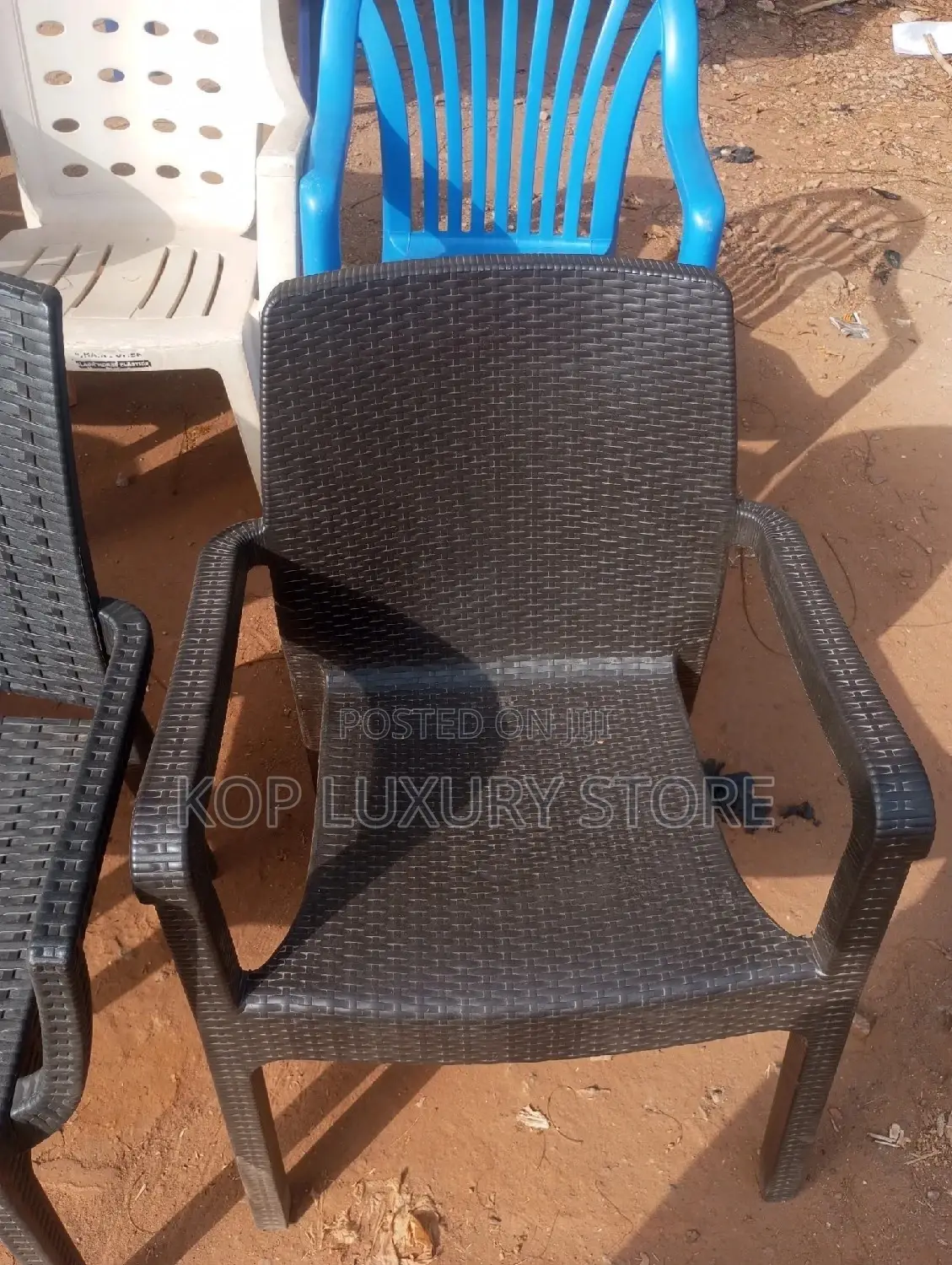 A Quality Malibu Plastic Chair With Arm