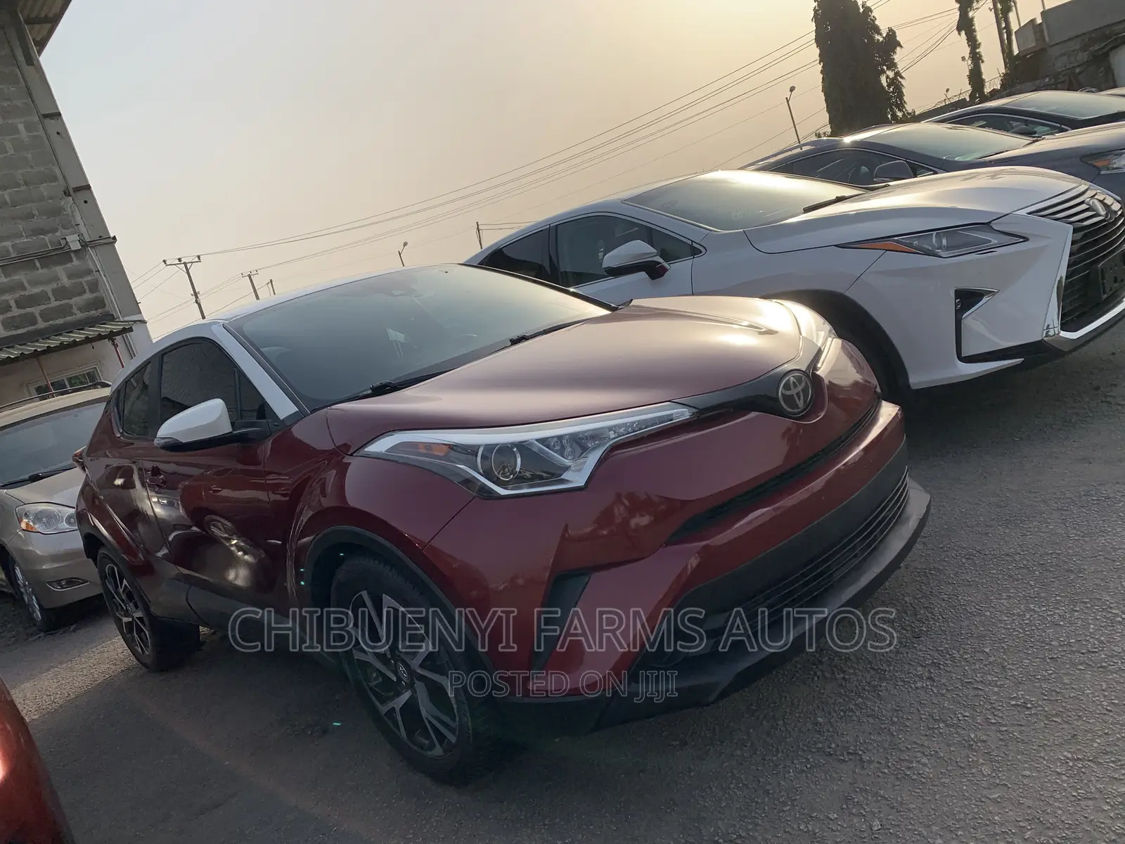 Toyota C-HR 2017 Red