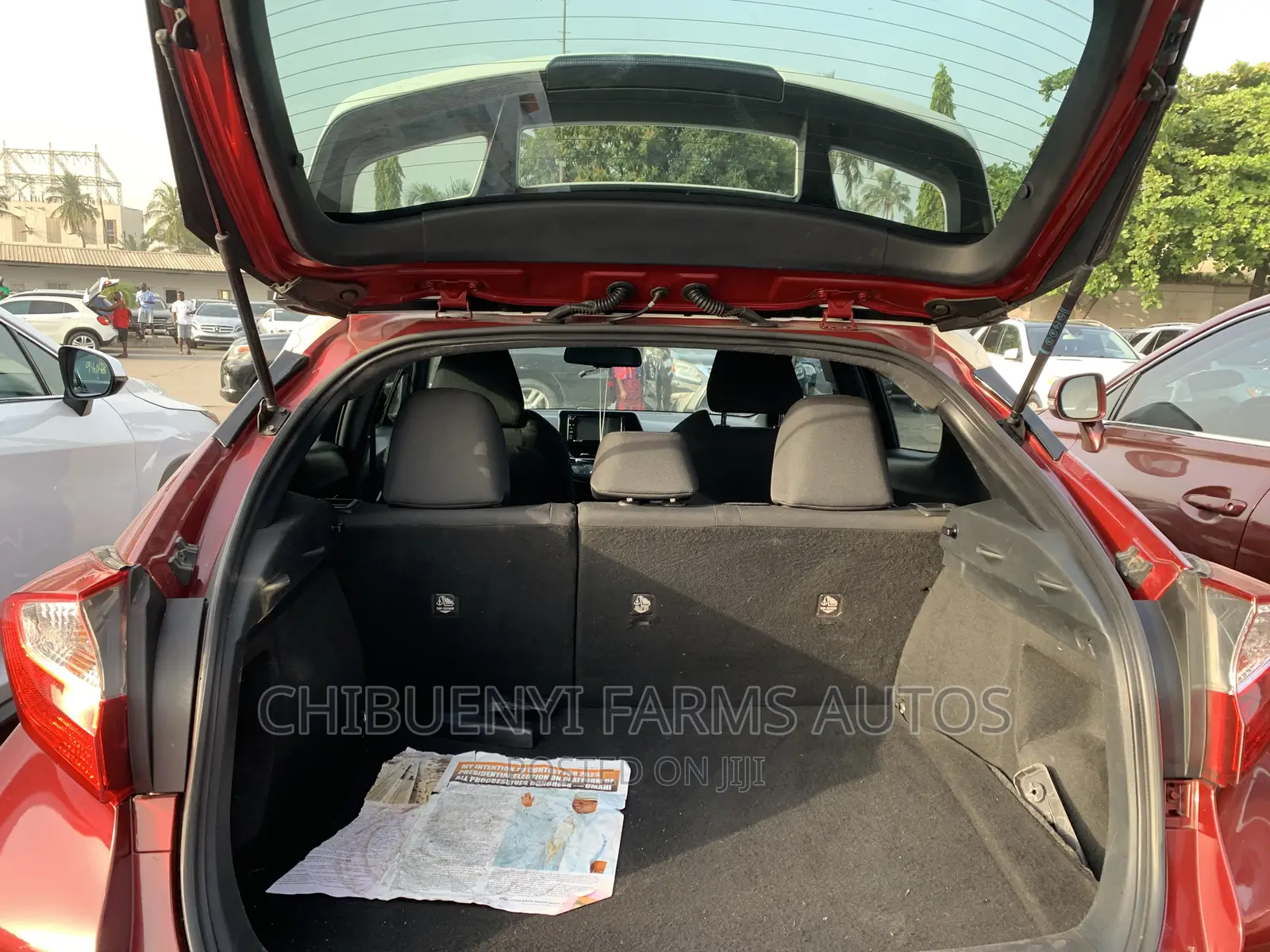 Toyota C-HR 2017 Red