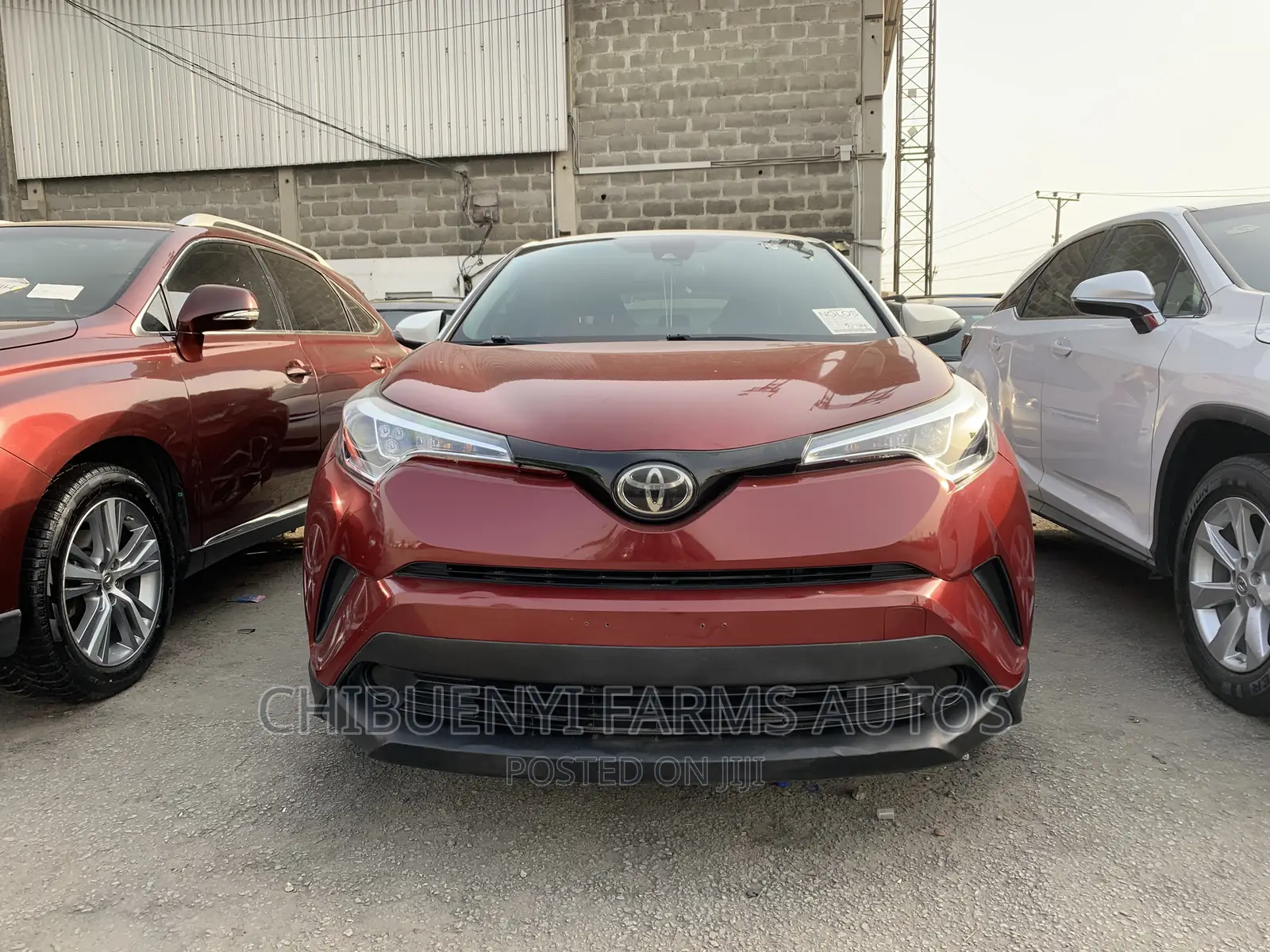 Toyota C-HR 2017 Red