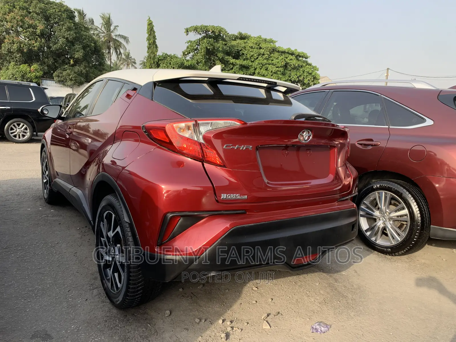 Toyota C-HR 2017 Red