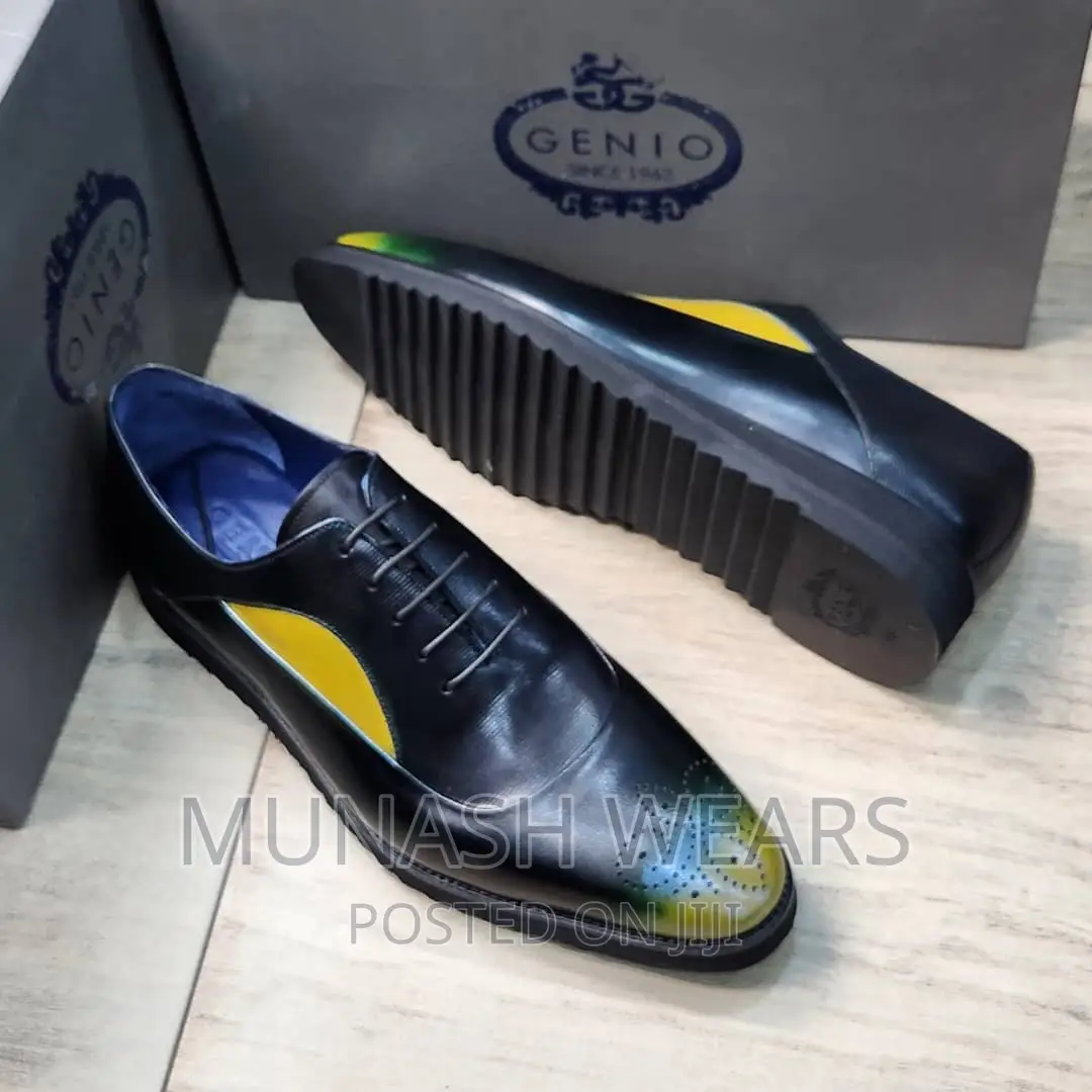 Italian Leather Luxury Genio for Classic Men