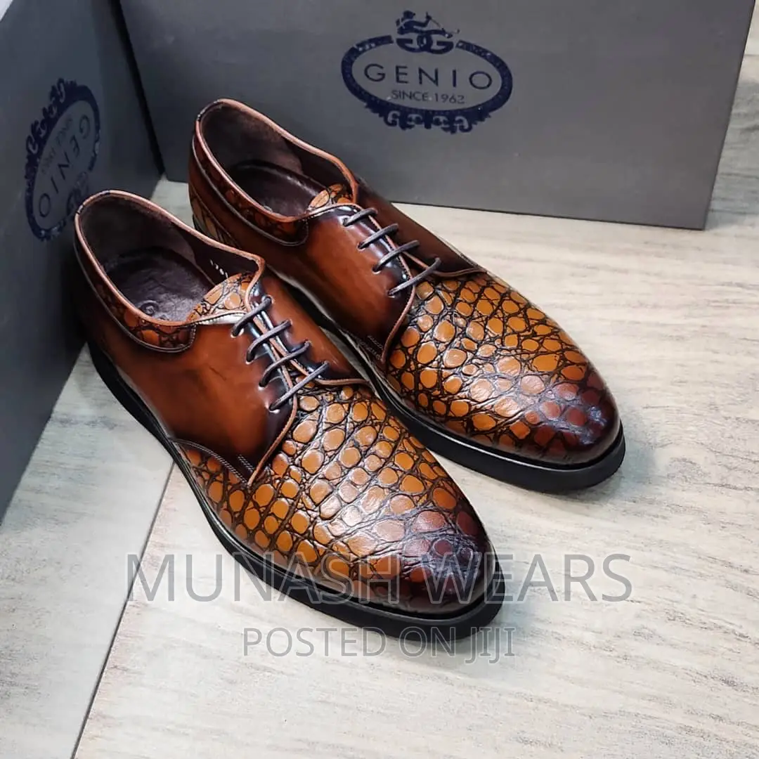 Italian Leather Luxury Genio for Classic Men