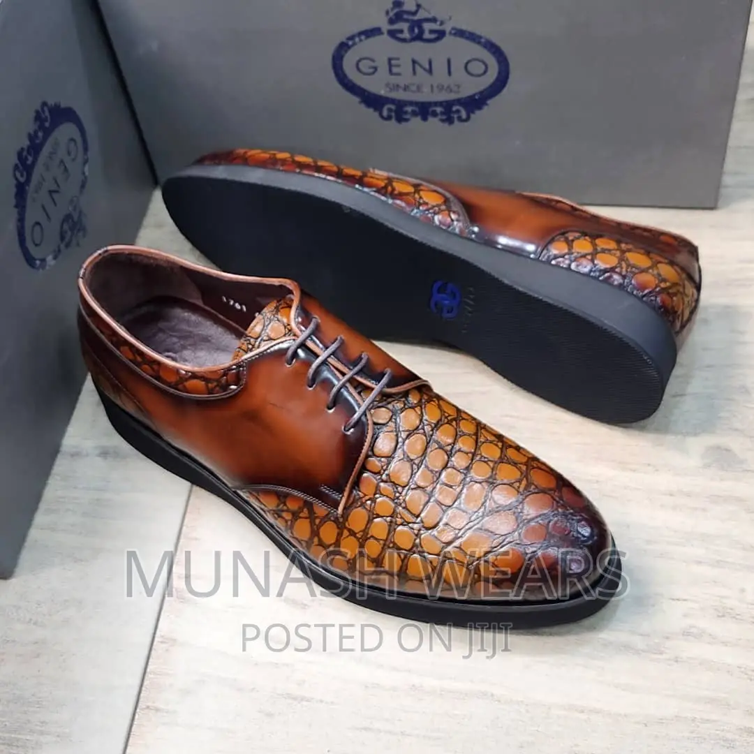 Italian Leather Luxury Genio for Classic Men