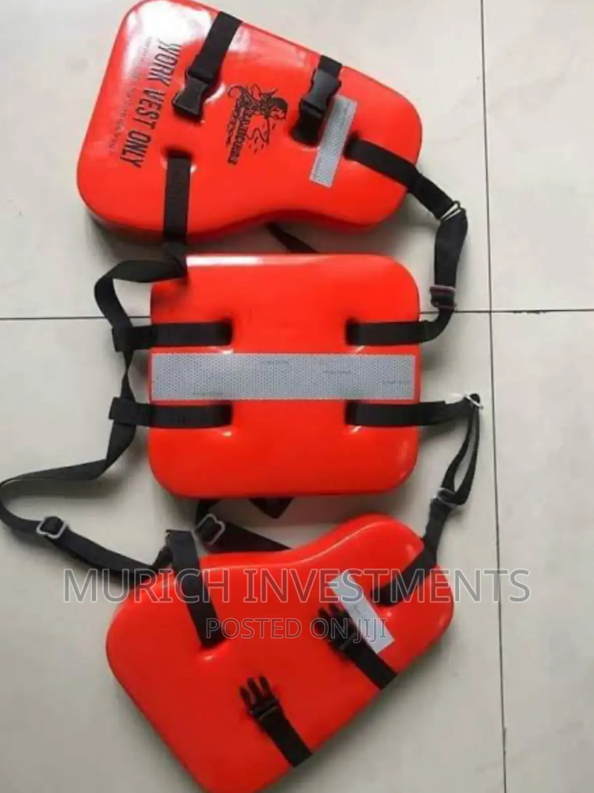 Work Vest Seahorse (USA) WV-10 Type V Is Inherently Buoyant