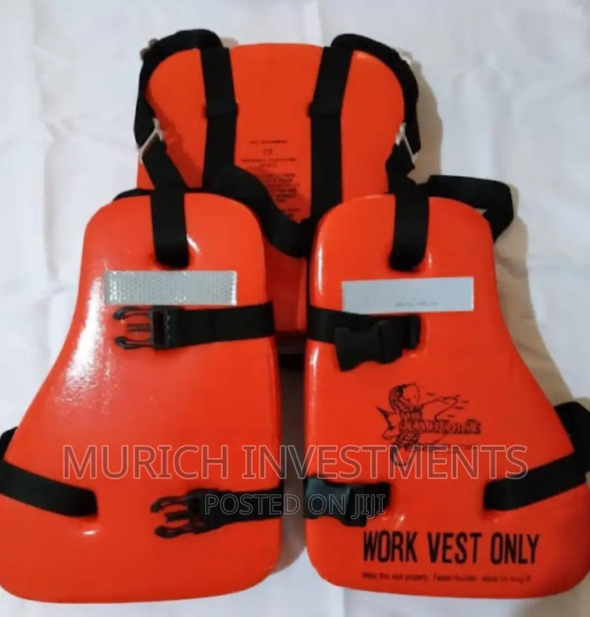 Work Vest Seahorse (USA) WV-10 Type V Is Inherently Buoyant