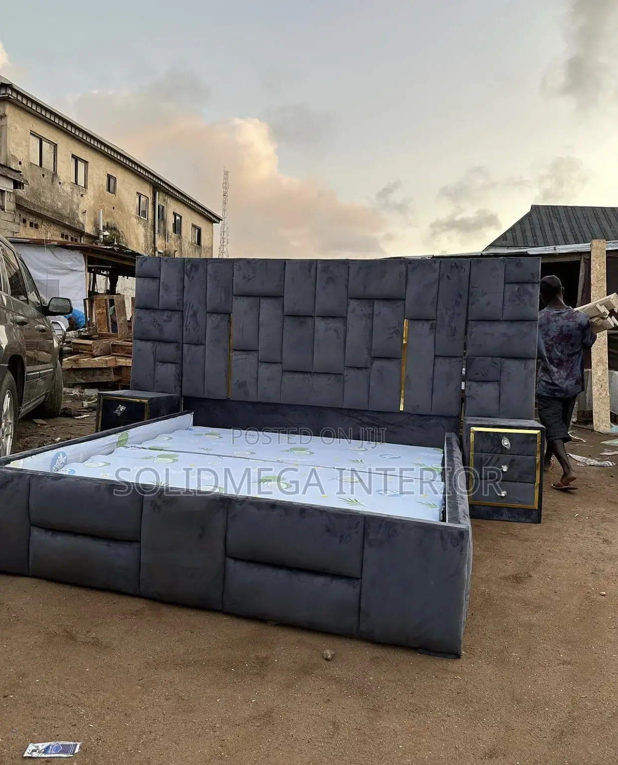 Solid Interior 9ftby6 Bedframe