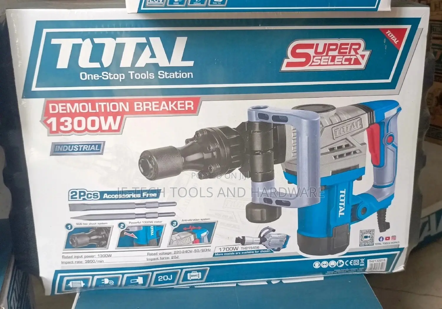 Total Industrial Demolition Breaker 1300W