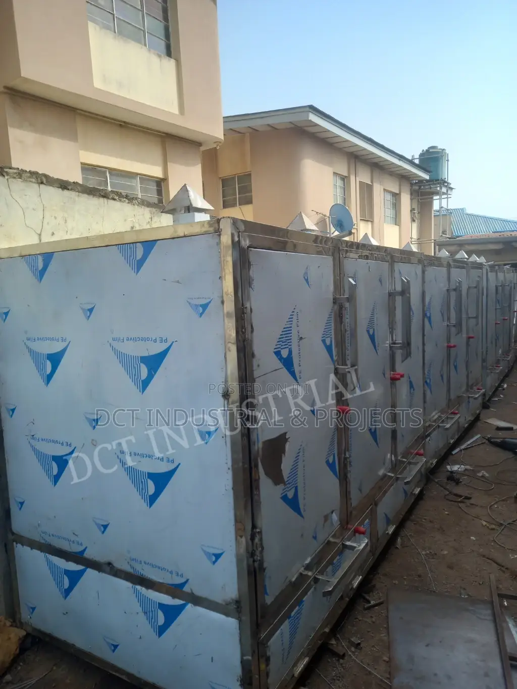 Stainless Cat Fish Smoking Kiln (1000kg Capacity)