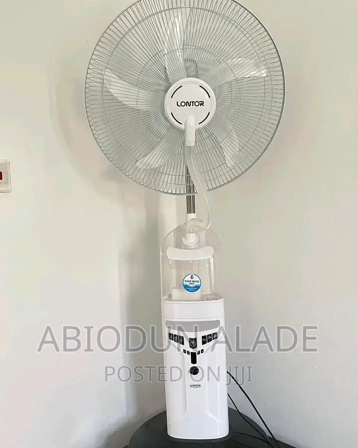 16" Inches Lontor Rechargeable Water Mist Fan