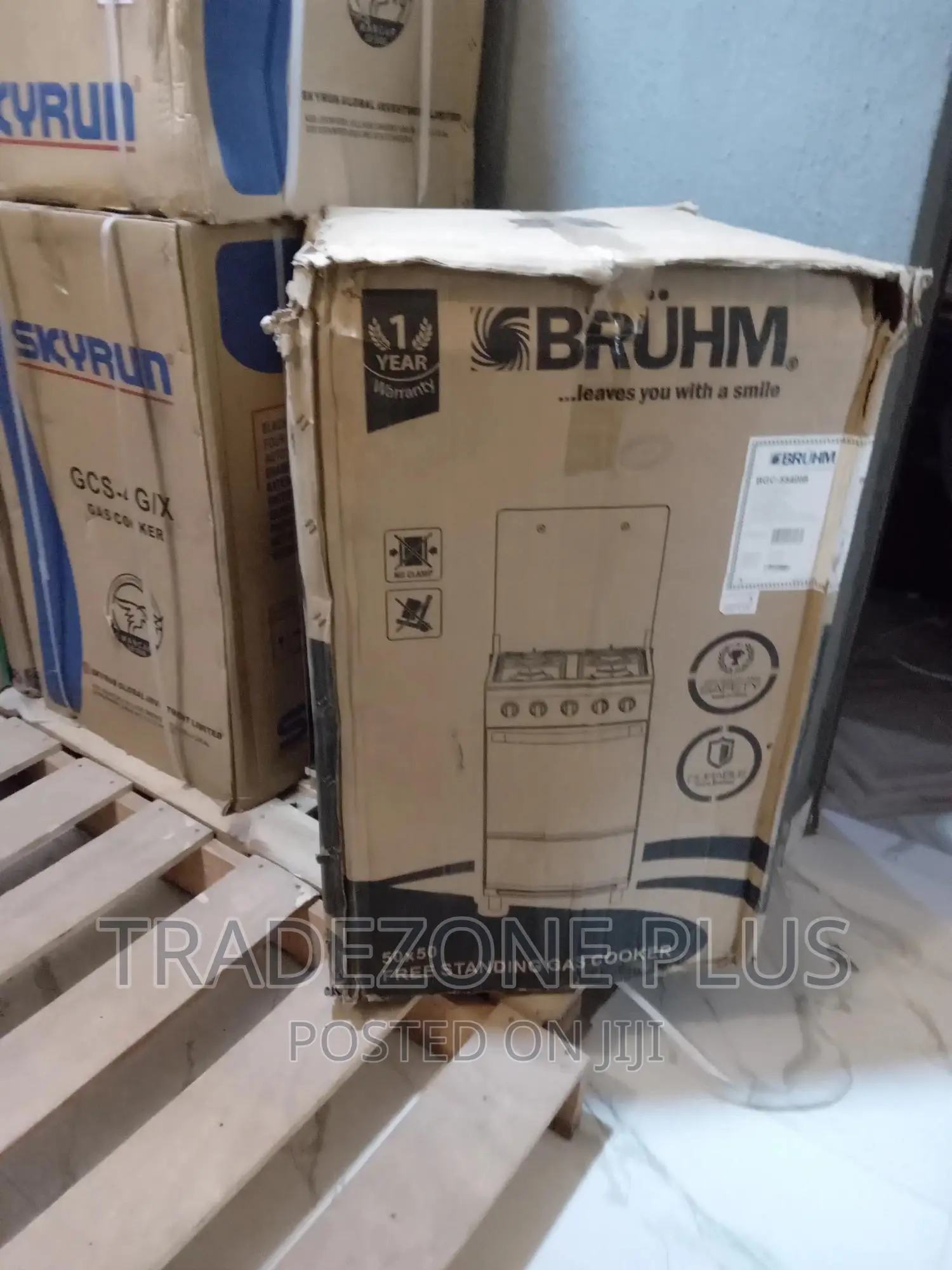 Introducing the New Bruhm Gas Cooker-BGC-5540ib