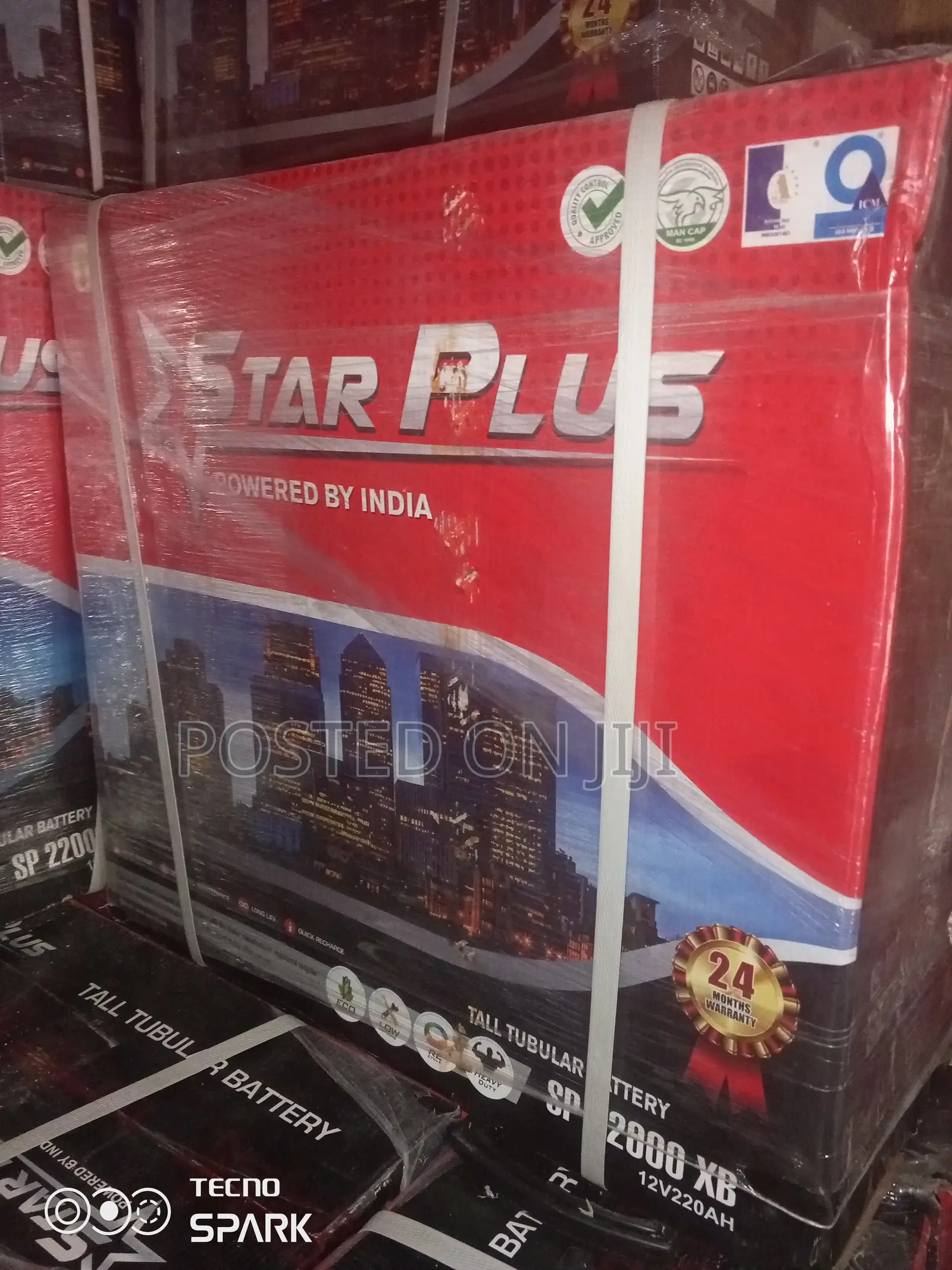 Starplus 220ah 12v Tall Tubular Battery