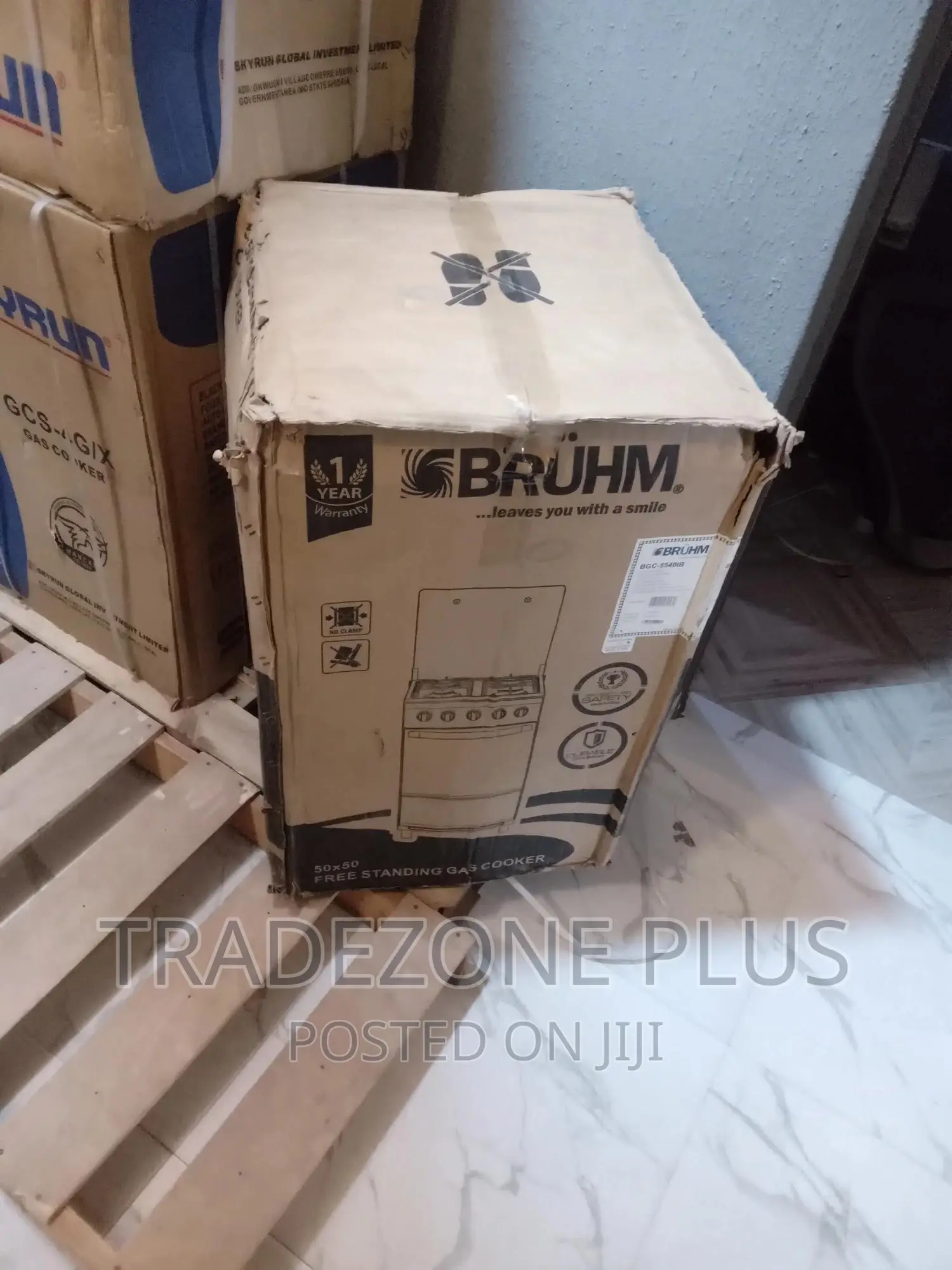 Quality 4 Gas Burner Gas Cooker-Bruhm