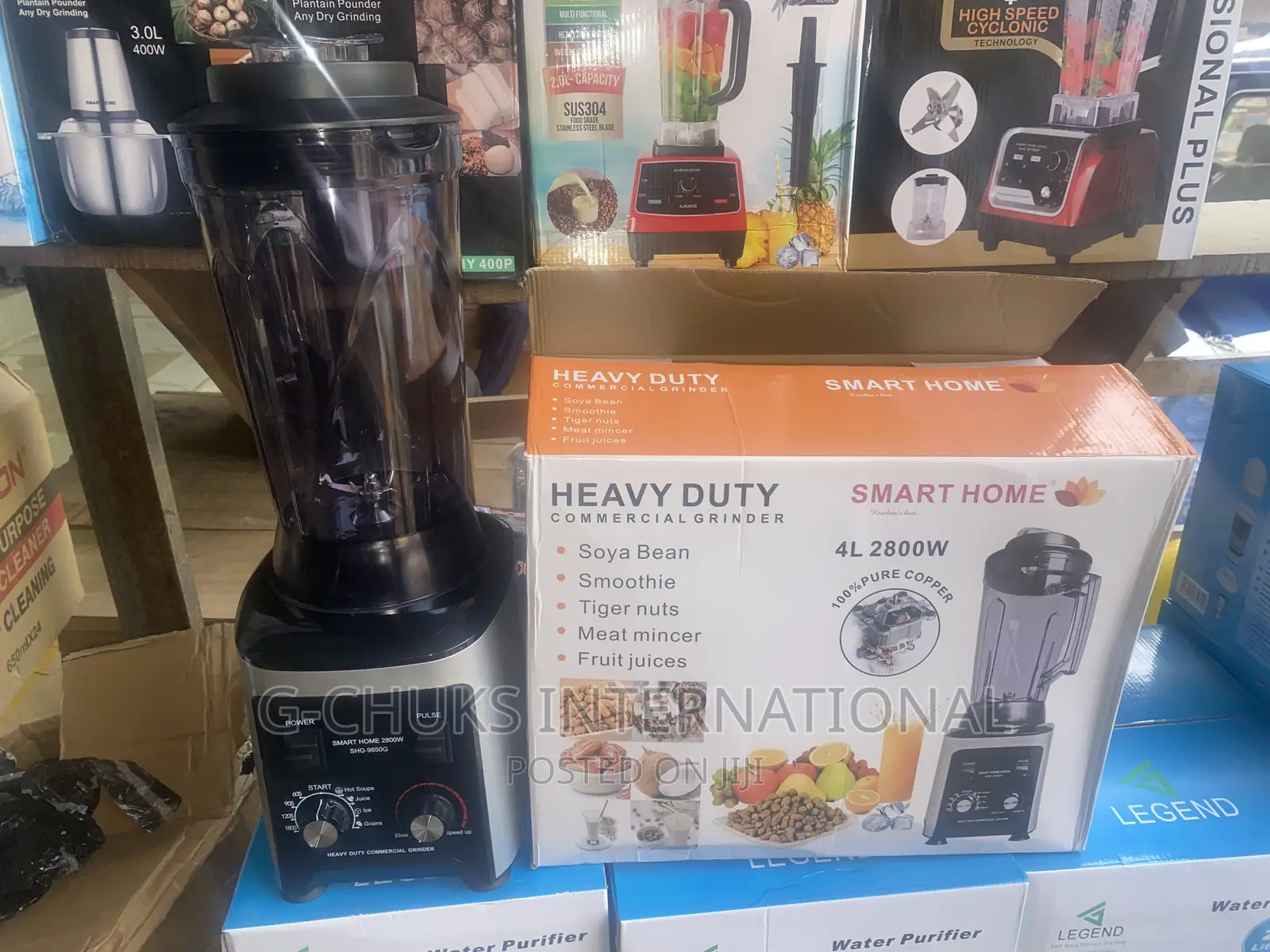 Smart Home 2800watts Commercial Grinder Blender
