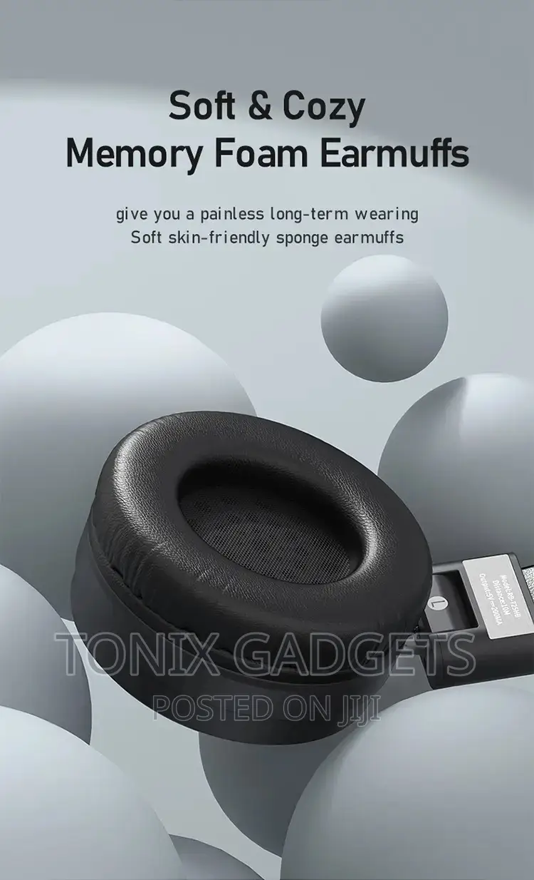 Stereo Fashion Long Standby Wireless Headphone