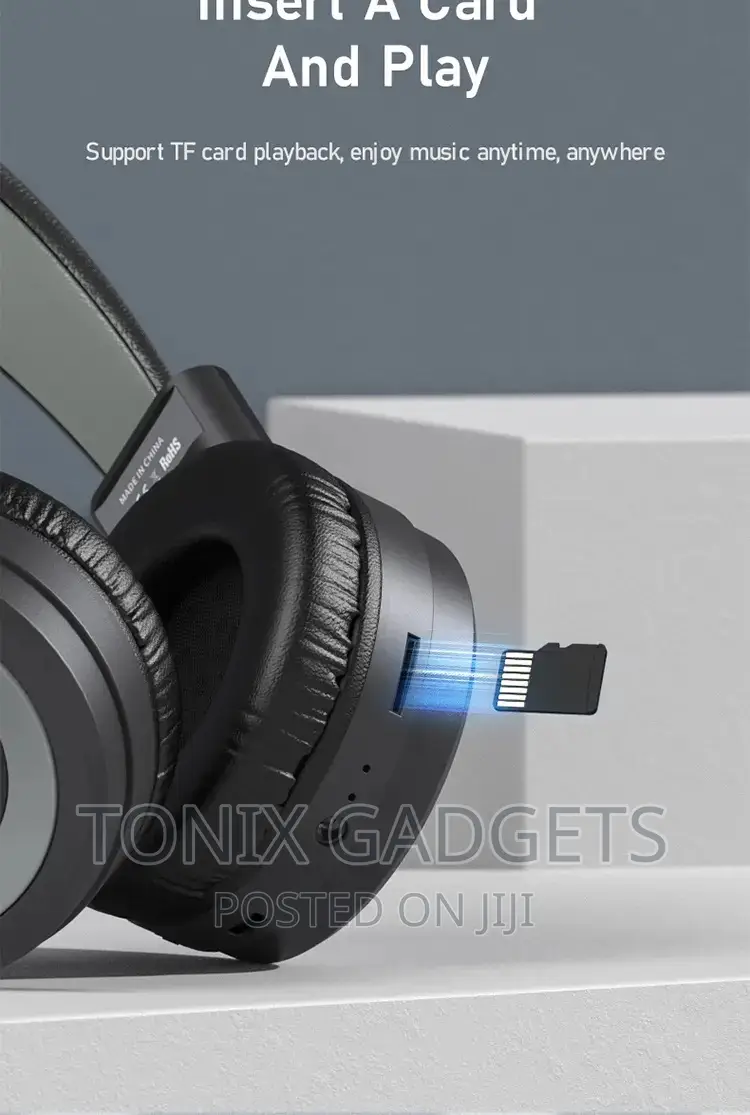 Stereo Fashion Long Standby Wireless Headphone