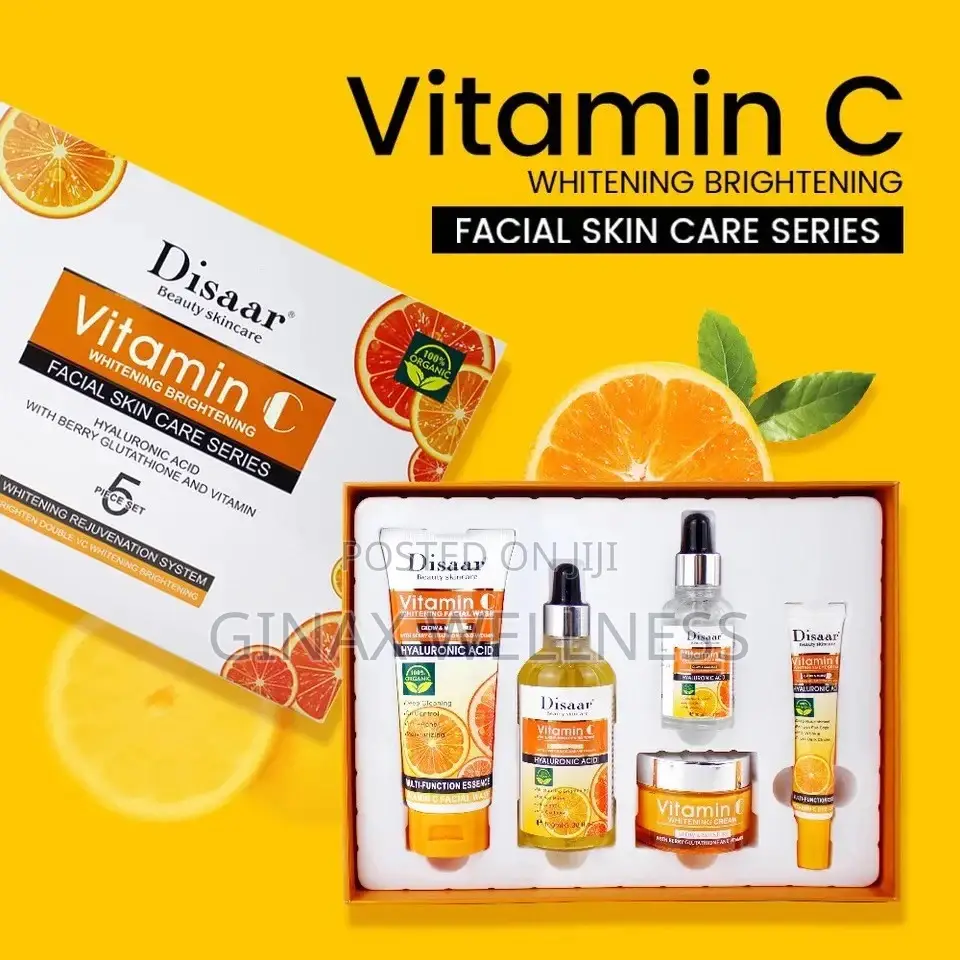 Disaar 5-in-1 Vitamin C Facial Skincare Set