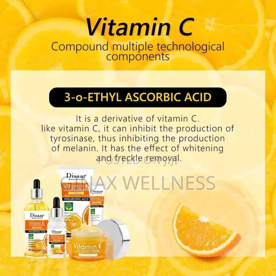 Disaar 5-in-1 Vitamin C Facial Skincare Set