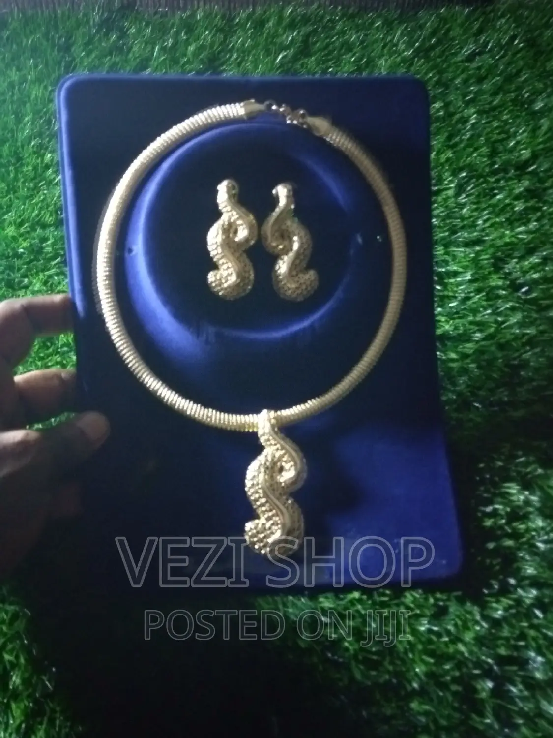 Gold Plated 2 Piece Necklace Set