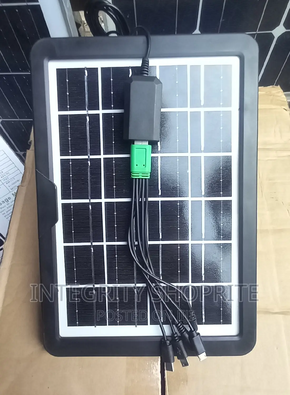 Phone Solar Charger Multi Usb - 8W - 6v - Charge Any Phone