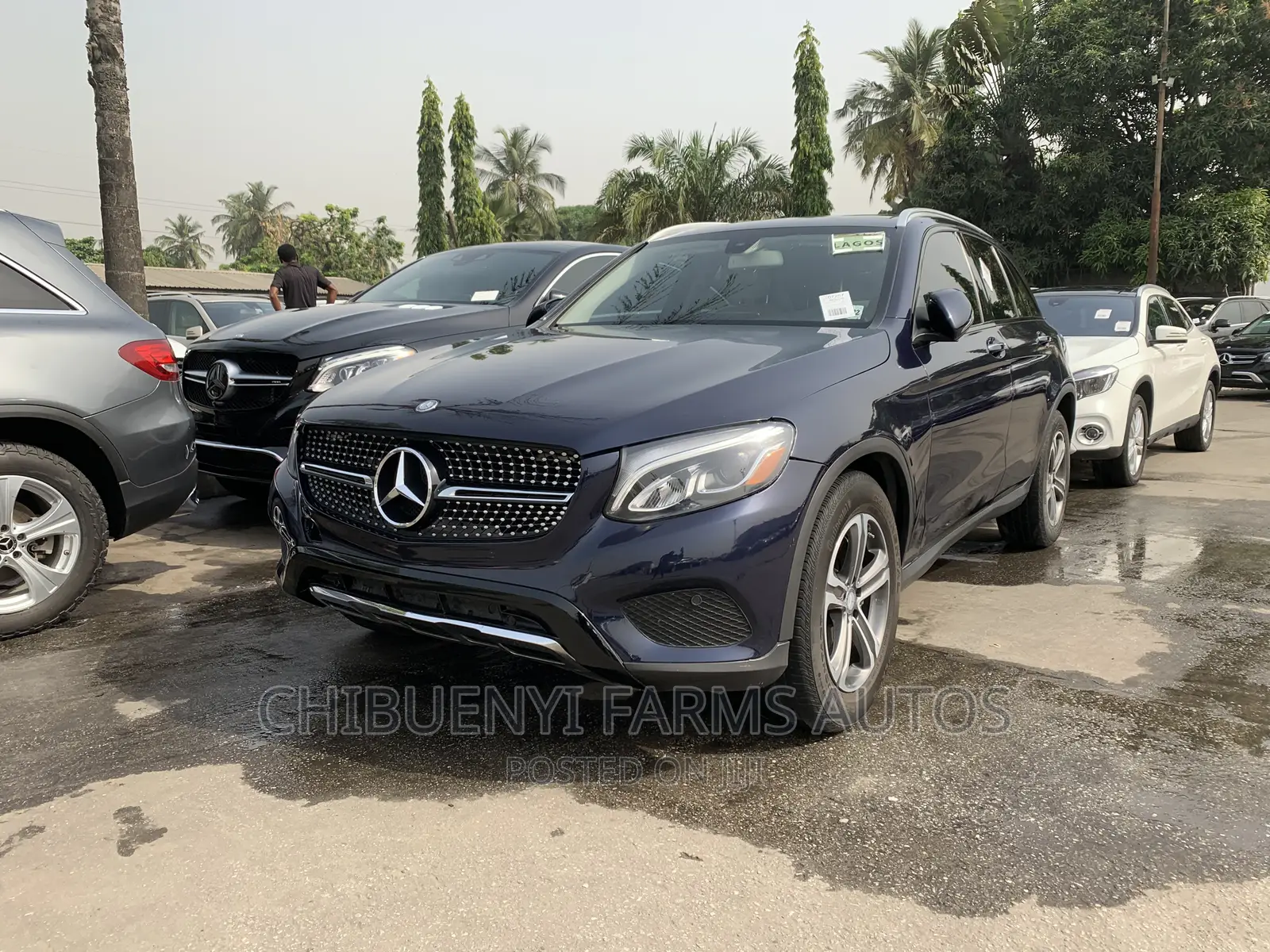 Mercedes-Benz GLC-Class 2016 Blue