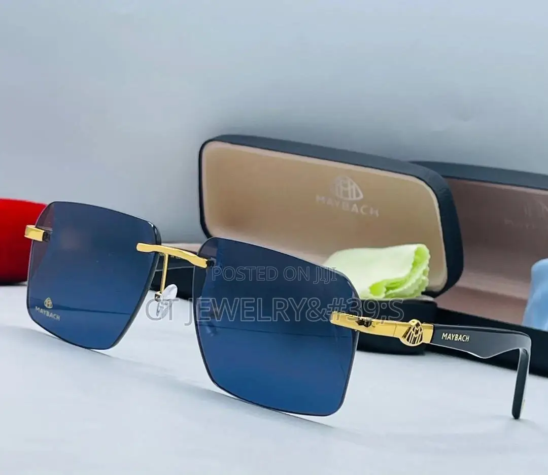 Nice Quality Maybach Sunglasses × Transparent For Men's